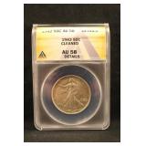 1942 Certified Walking Liberty Silver Half Dollar