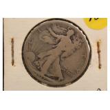 1917-S Walking Liberty Silver Half Dollar