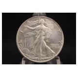 1945 Walking Liberty Silver Half Dollar
