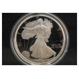 1995-P 1oz .999 Pure Silver Eagle Proof w/COA