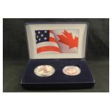 2019 Pride of Two Nations Two Coin Silver Set
