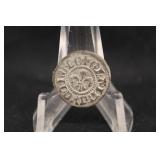 1350-1550 Silver 1 Kreuzer Strasbourg Coin