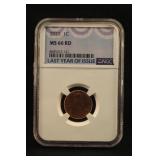 2025 MS66 Red Lincoln Cent Certified