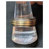 Titanium and 14K Gold Inlay - Designer "Lash" Ring