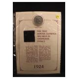 1924 Silver Peace Dollar