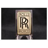 1oz .925 Silver Rolls Royce Silver Bar