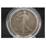 1916-D Walker with Obverse Mint Mark