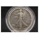 1923-S Walking Liberty Silver Half Dollar
