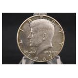1967 Kennedy Silver Half Dollar