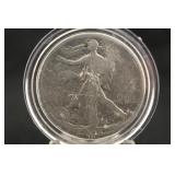 1918 Walking Liberty Silver Half Dollar