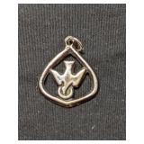 Sterling  Silver Confirmation Holy Spirit Dove