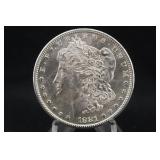1881-S Uncirculated Morgan Silver Dollar