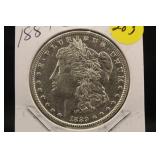 1889 Morgan Silver Dollar