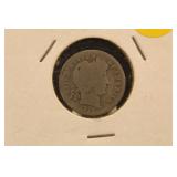 1916 Barber Silver Dime Last Year