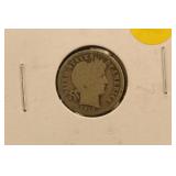 1912-D Barber Silver Dime