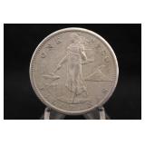 1908 One Peso Filipines Silver Coin