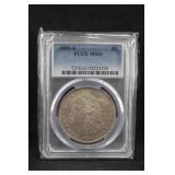 1891-S MS61 Morgan Silver Dollar PCGS Certified