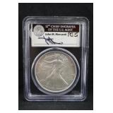 2011 MS69 Mercanti 1oz .999 Silver Eagle