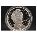 2009 Proof Lincoln Commemorative Silver Dollar