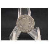 1912-S Barber Silver Dime