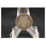 1912-D Barber Silver Dime