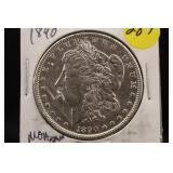 1890 Morgan Silver Dollar