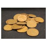 Lot of 20 Wheat Pennies