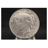 1923 Uncirculated Silver U.S. Peace Dollar