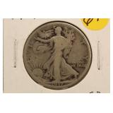1917 Walking Liberty Silver Half Dollar