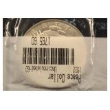 1922 Uncirculated U.S. Silver Peace Dollar