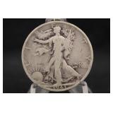 1943-S Walking Liberty Silver Half Dollar