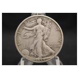 1944-D Walking Liberty Silver Half Dollar