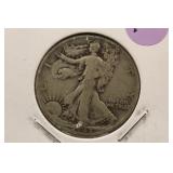 1943 Walking Liberty Silver Half Dollar