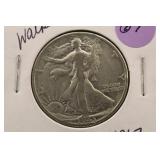 1943 Walking Liberty Silver Half Dollar