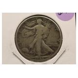 1943 Walking Liberty Silver Half Dollar
