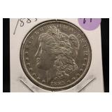 1885 Morgan Silver Dollar
