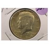 1964 Kennedy Silver Half Dollar