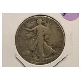 1943-D Walking Liberty Silver Half Dollar