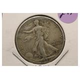 1943-D Walking Liberty Silver Half Dollar