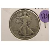 1947 Walking Liberty Silver Half Dollar