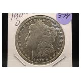 1900-O Morgan Silver Dollar