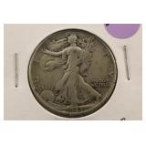 1943 Walking Liberty Silver Half Dollar