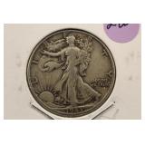 1943 Walking Liberty Silver Half Dollar