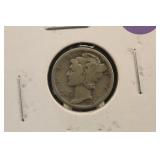 1925-S Mercury Silver Dime