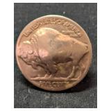 Buffalo Nickel Pin