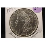 1885 Uncirculated Morgan Silver Dollar