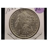 1885-P Uncirculated Morgan Silver Dollar