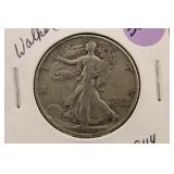 1944 Walking Liberty Silver Half Dollar
