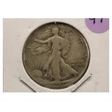1941-D Walking Liberty Silver Half Dollar
