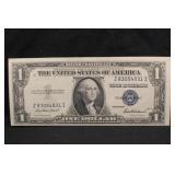 1935F $1 Silver Certificate